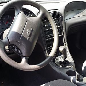 Interior in great condition.