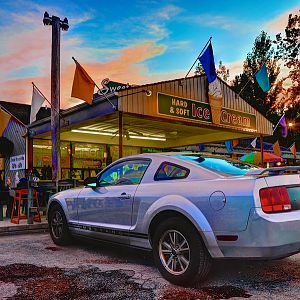 Cruise night at Sweet Inspirations Drive-In in Fulton, New York.