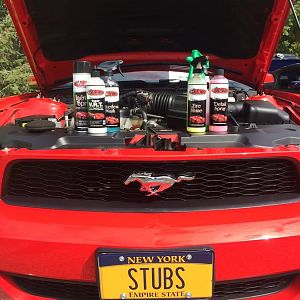 Proudly displaying Adams Polishes products!