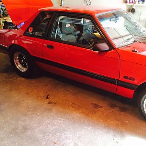 Waiting on my front wheels, sometime in October.