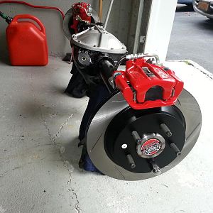 New 31 spline 3.73 5 lug conversion !