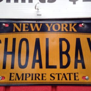 Found this plate down in the Caribbean, on the little island of Anguilla! If you know the place let me know how you like it. The views and sunsets are