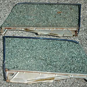 Coupe Door glass