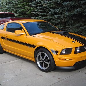 Passenger side, shot right off the trailer, for insurance purposes