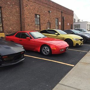 Wide variety of cars showed up