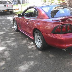 Brandy before roof paint