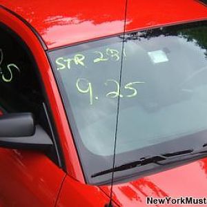 1st race 7/24/09
1st TT....9.74 reaction time....hilarious
2nd TT....9.34 reaction time still hilarious
1st Elim....dial in 9.25.....brokeout.....9