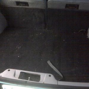 New Rear hatch carpeting