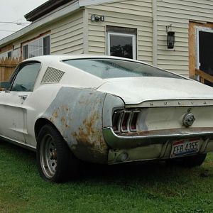 Only real bad part on the car.