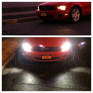 New LED Headlight bulbs.