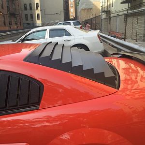 Rear Window Louvers