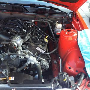 out with the old (look at all the space)