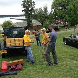 Dennis gage at the Gold Coast Cruisers show 06/28/15