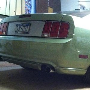 New Parnelli Jones Saleen rear bumper