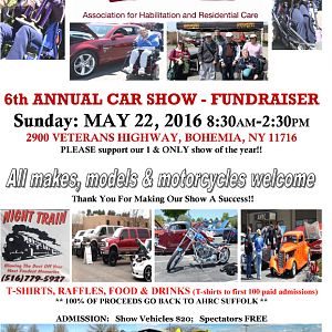 2016b AHRC car show flyer