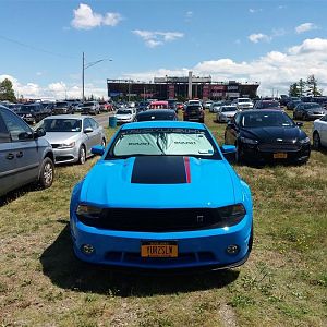 Elvis sighting at Watkins Glen International today
