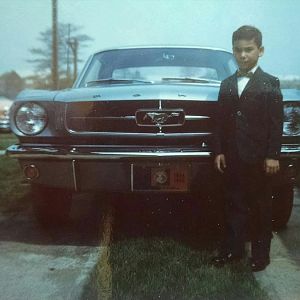 1965 Mustang, honestly is was my dads car.