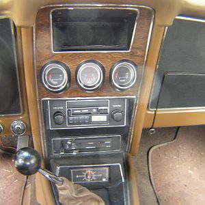 Console Gauges, 4-speed