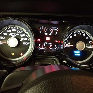 Black Cat Custom faces.  Only Tach and Speedo, didn't swap fuel etc.