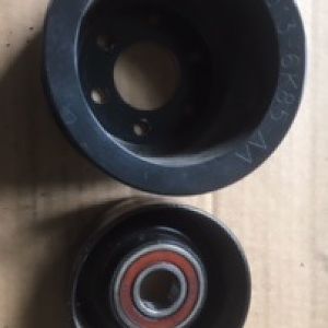 Roush Pulley & OEM Idler
