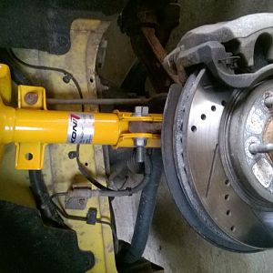 Driver Side Strut  Installed