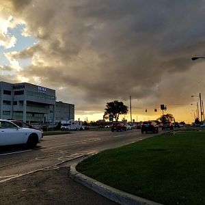 Rainy night on Woodward Ave.