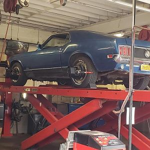 First time I’ve had it in a shop. Everything looks good, just a quick alignment!