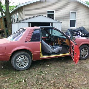 changed the intor  power window now and locks  
 still need alot of work