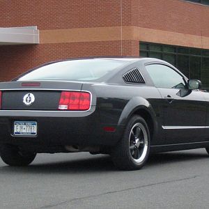 Good view of rear chrome trim