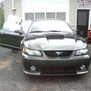 The car at the body shop