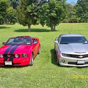 MY STANG - MY DAUGHTER'S 2010 CAMARO