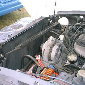 tearing the 3.8 from underneath the hood!