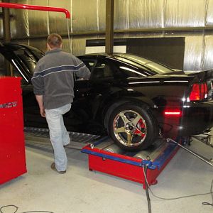 10.10.2009 Cobra on the Dyno