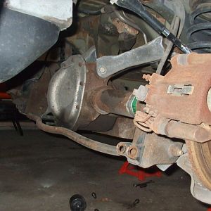 this is before removal,sanding,paint,bushings..