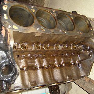 My 351w Turbo Block...