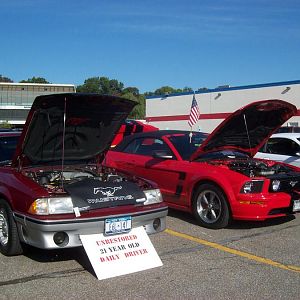 Benefit Car Show 10/11/09 
My son, Steve's 21 yr old Foxbody