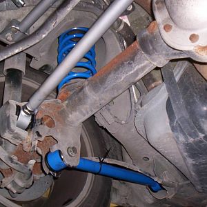 rear springs, lca, panhard bar