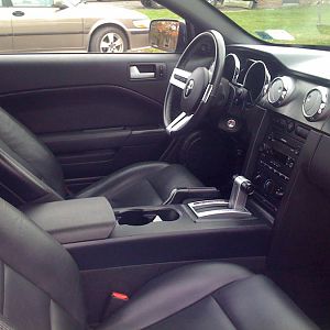 Black Leather Interior