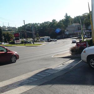 Gregg driving to the DD on tuckahoe road