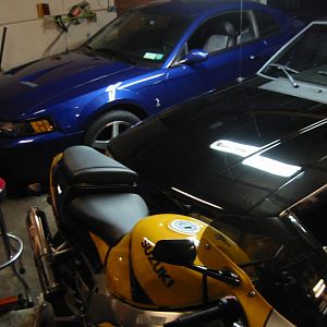 toys tucked in for the winter