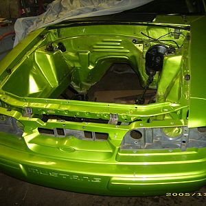 The lonely engine compartment