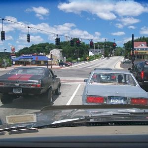 cruisin around mass.    summer nationals 09