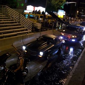 camaro in burnout alley