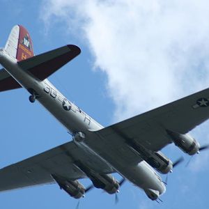 B-17 Flying Fortress Flying over carlisle pa