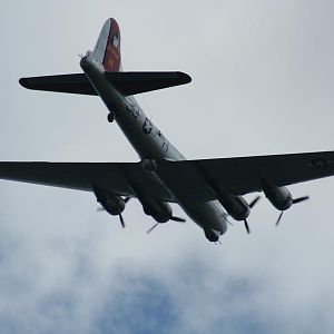 B-17 Flying Fortress Flying over carlisle pa