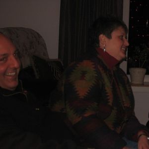 Nick and his wife ...