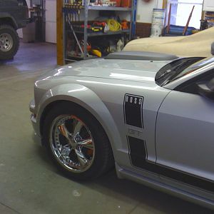 Dynoed 600 hp. This thing is scary fast!!!