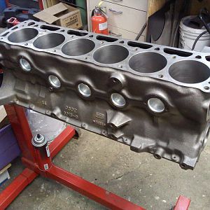 Block fresh from the machine shop