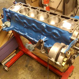 Ready for the cam and lifters