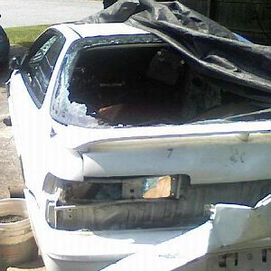 a few  minutes of good placed sledge hammer hits